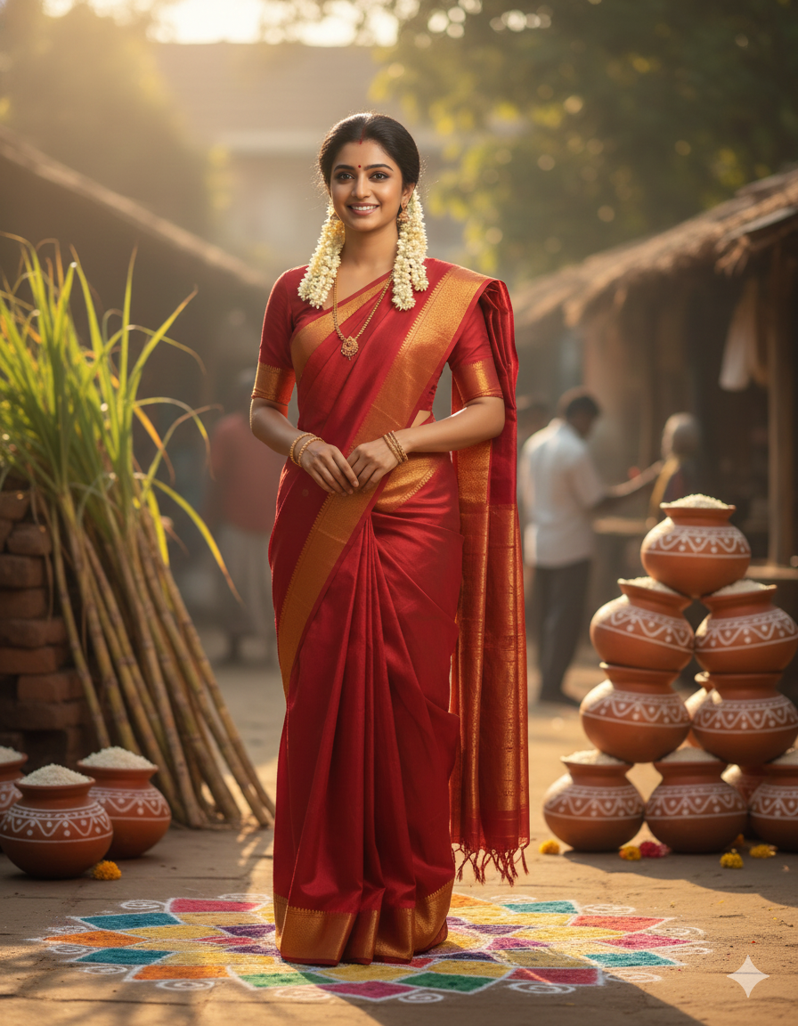 Makara Sankranti AI photo prompts